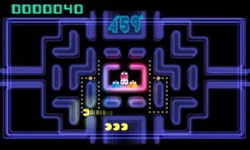 Pac-Man & Galaga Dimensions (Japan) screen shot game playing